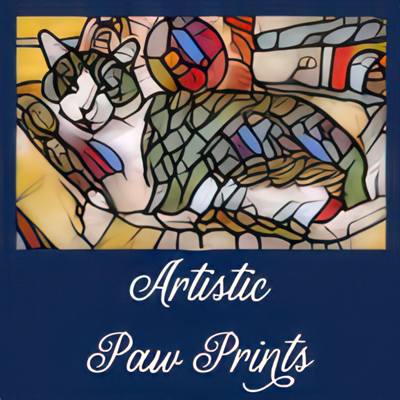 Artistic Paw Prints